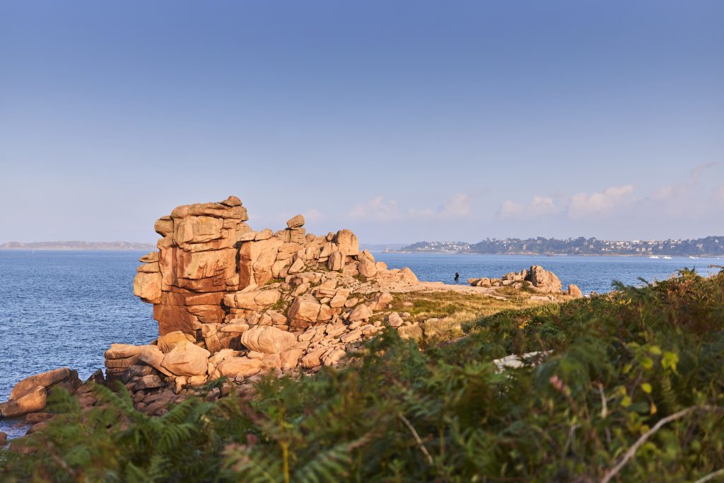 Perros-Guirec on the Pink Granite Coast and its granite chaos